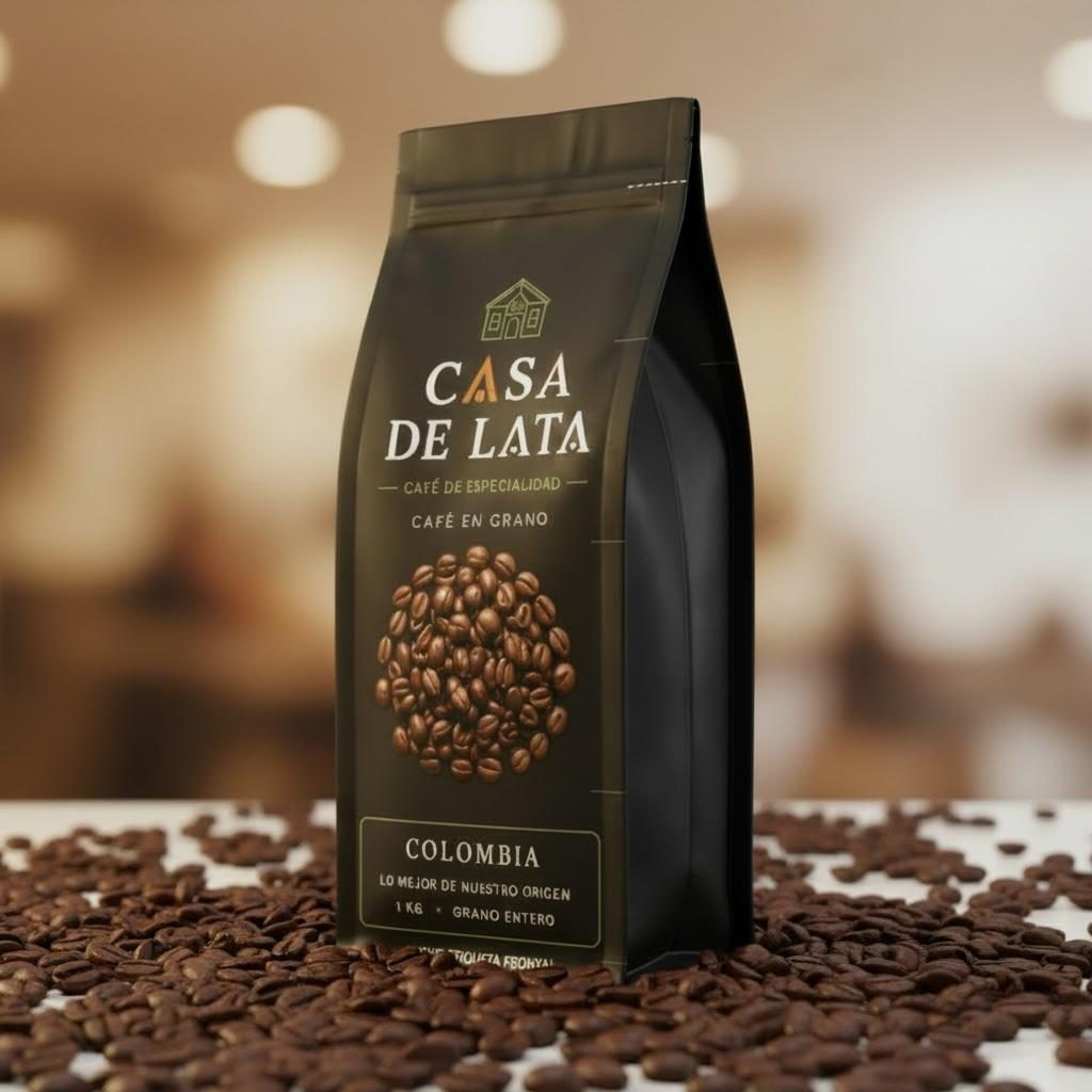 Casa de Lata - Colombia Grano Entero 1 Kg